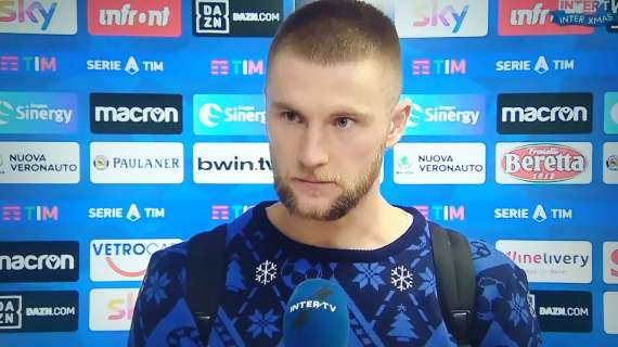 Skriniar a InterTV: "Il gol mi mancava tanto. Bene la settima vittoria di fila, ora riposiamo e poi avanti così"