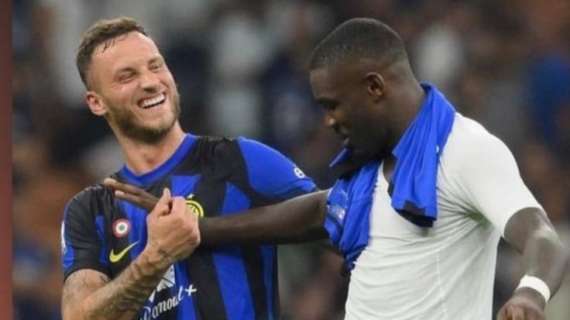 Thuram e Arnautovic sotto la curva, l'abbraccio social del francese: "Broski" 