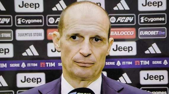 Allegri a RAI Sport: "Il sorpasso all'Inter magari ci avrebbe fatto male"