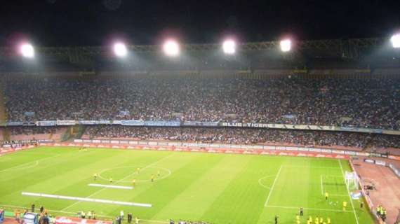 Napoli-Inter, si va verso il tutto esaurito al San Paolo 
