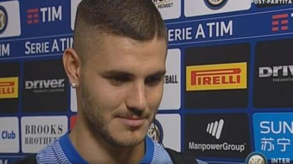 Icardi: "Vincere così, davanti alla nostra gente, è ancora più bello. E adesso subito testa al Napoli"