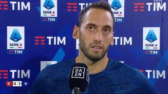 Calhanoglu: "Non volevamo commettere gli errori dell'anno scorso. Quest'anno mi piace aiutare anche in difesa"