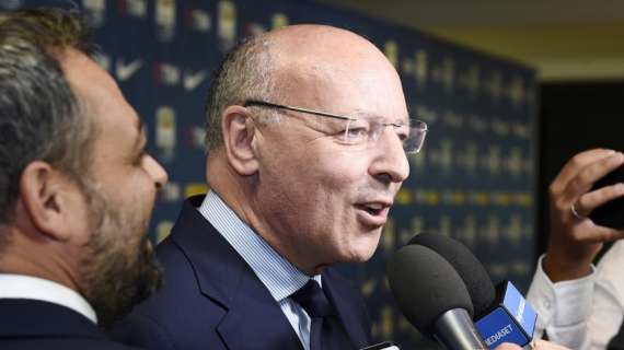 Corsera - Marotta, prima da interista contro l'Udinese. Allo Stadium non ci sarà