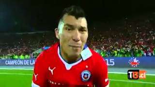 VIDEO - Cile campione, la gioia incontenibile di Medel!