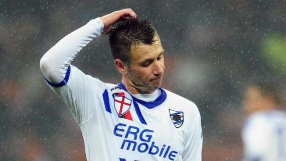 Cassano torna alla Sampdoria, visite effettuate