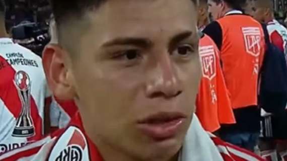 Echeverri, messaggio all'Inter e alle altre pretendenti: "Non rinnoverò il mio contratto con il River Plate"