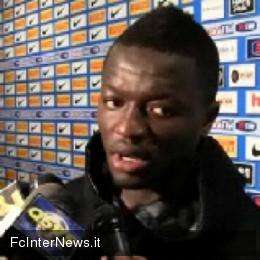 Per Muntari si teme uno stiramento alla coscia