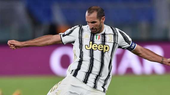 Juventus, ancora uno stop per Chiellini: problema muscolare, salterà la Lazio