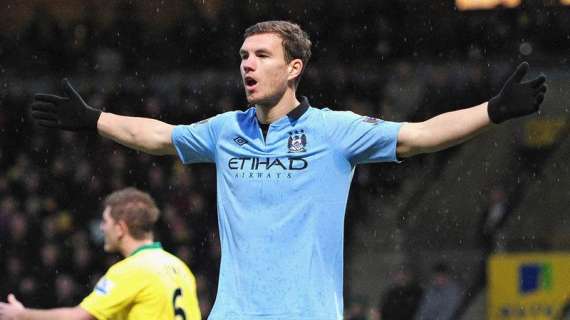 Edin Dzeko in uscita: sarà derby italiano Inter-Roma?