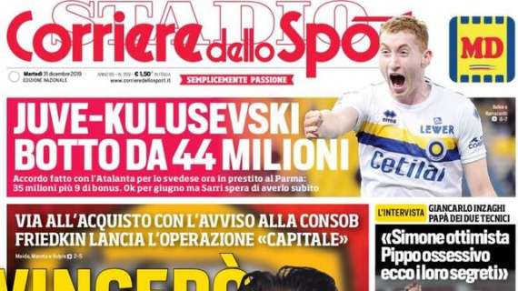 Prima CdS - Juve-Kulusevski, botto da 44 milioni. E Sarri spera di averlo subito 