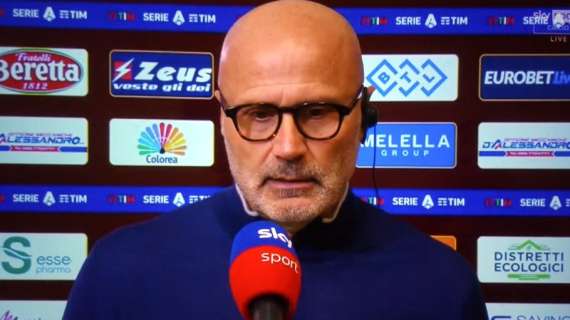 Salernitana, Colantuono a Sky: "Inter superiore, la nostra corsa è sulle rivali"