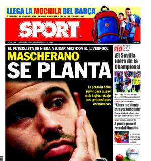 Sport: Mascherano vuole il Barcellona