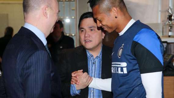 Sky - Thohir parla alla squadra e rincuora Guarin