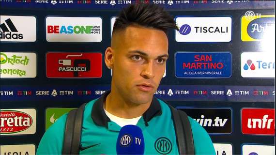 Lautaro a ITV: "Persi punti importanti, ma dobbiamo fare il nostro lavoro e vincere"