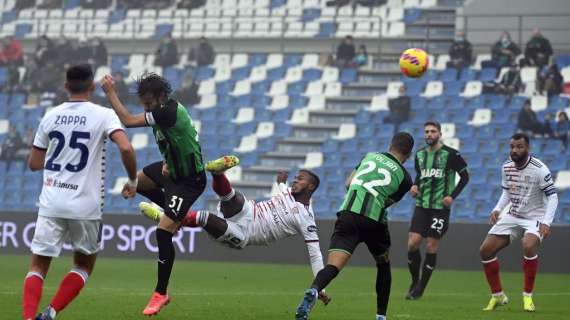 Doppia rimonta sprint e un punto per il Cagliari: Sassuolo frenato sul 2-2