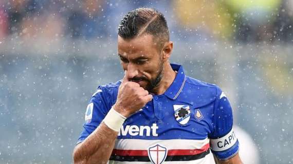 Qui Samp - Quagliarella dà forfait: Ranieri non lo rischierà contro l'Inter