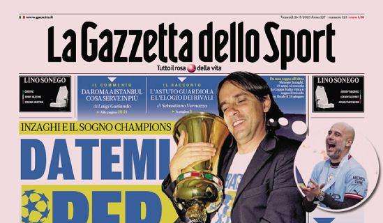 Prima GdS - Datemi il Pep: Inzaghi e il sogno Champions. Inter in missione City