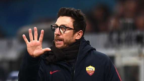 Roma, Di Francesco: "Questo derby vale un posto in Champions"