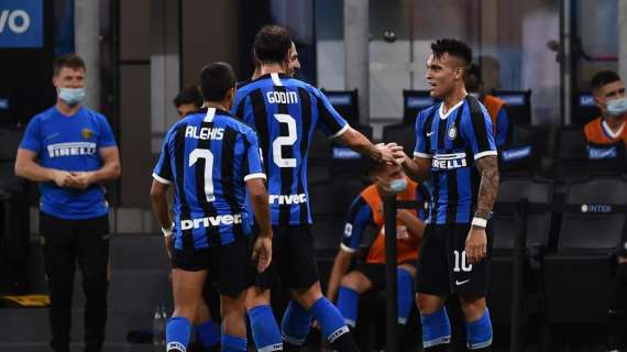 Tre schiaffi al destino: Young, Godin e Lautaro ribaltano Belotti e il Torino, l'Inter ora è seconda con la Lazio