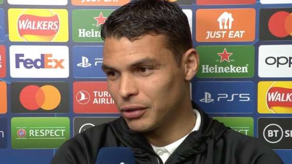 Thiago Silva: "Contento per il Milan. Euroderby? Sarebbe importante per la città di Milano"