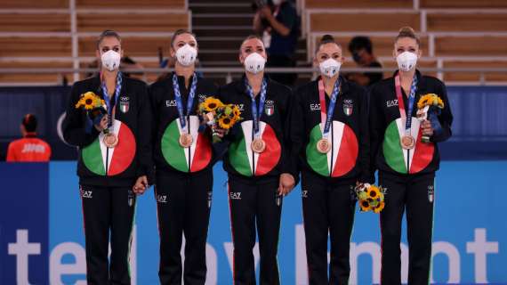 Tra le farfalle vincitrici del bronzo a Tokyo c'è la figlia di un ex Inter