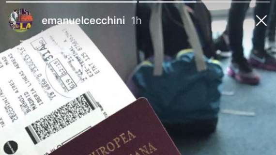 Passaporto alla mano, Cecchini vola verso l'Italia