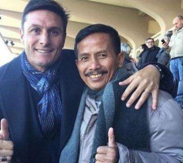 FOTO - Zanetti incontra il tecnico del Persib Bandung