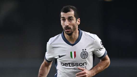 Giudice sportivo, cinque sanzionati nell'Inter: Mkhitaryan entra in diffida. Due turni a Marianucci, squalifica per cinque