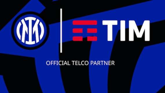 UFFICIALE - Inter, accordo biennale con TIM: l'azienda sarà partner della squadra Women e Telco partner del club