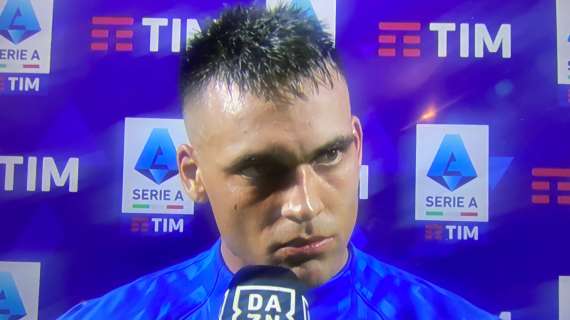 Lautaro a DAZN: "Contento perché ho aiutato la squadra, ora prepariamoci alla Champions"