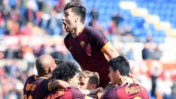 Roma, tutto facile: il Chievo travolto 3-0 all'Olimpico