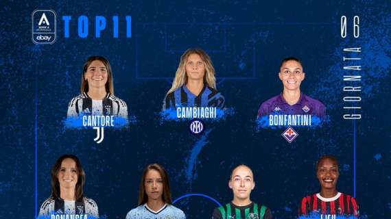 Cambiaghi segna, la Serie A femminile la premia: è l'unica interista inserita nella Top 11 della sesta giornata 