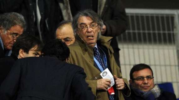 Moratti: "Credo che Ranieri ci sarà col Catania, ma ora dovrò sentirlo"