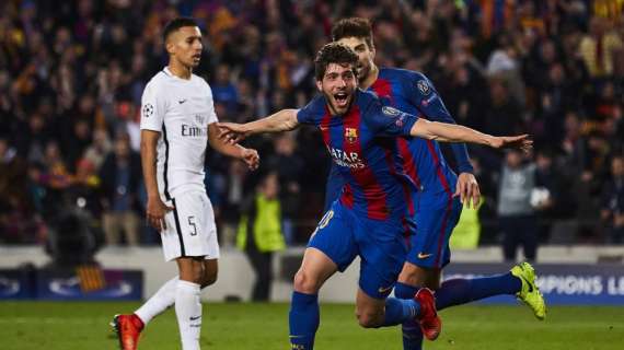 Un anno fa il 6-1 del Barça al PSG. Rafinha: "Il gol di Sergi Roberto fu un'emozione difficile da spiegare"