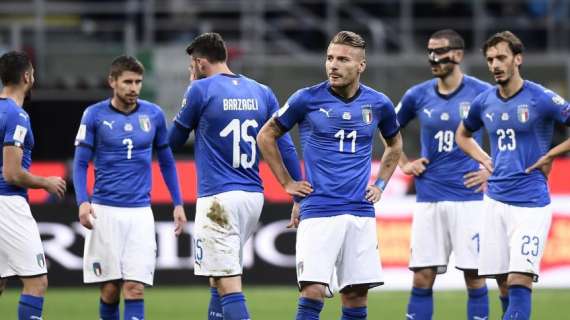 Ranking Fifa, l'Italia chiude il 2017 al 14esimo posto