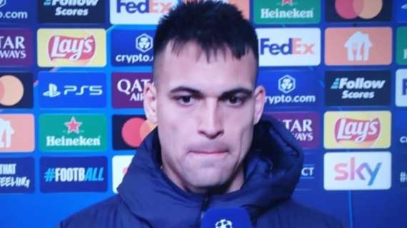 Lautaro a Sky: "Sono tornato? Finito il periodo senza gol, ma io voglio valutare le prestazioni a 360 gradi"