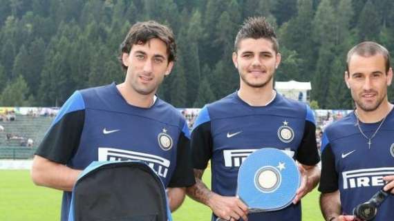 GdS - Contro il Cagliari sarà staffetta Milito-Icardi