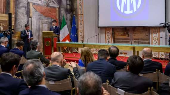 Inter in visita al club del Parlamento, Zhang: "Lavoriamo per portare a voi tifosi ancora più grandi emozioni"