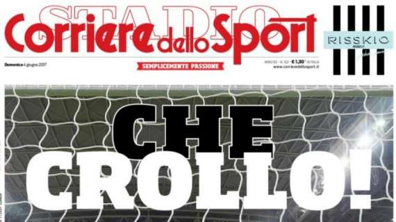 Prima pagina CdS - Spalletti firma domani