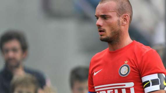 Sneijder e la fascia: "Basta scemenze a 28 anni"