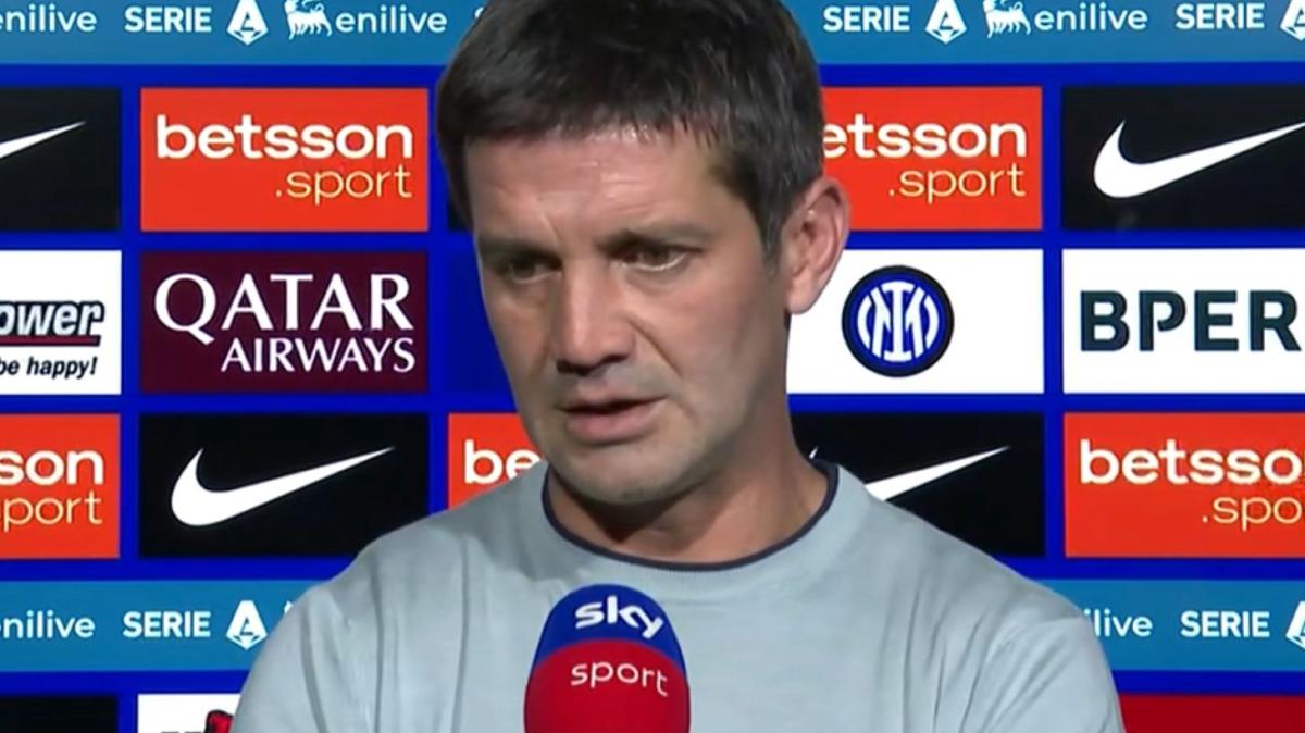 Chivu a Sky: "Serve autocontrollo, non possiamo cadere nelle ingiustizie. Bisseck può fare il centrale"