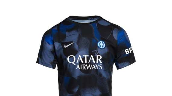 Inter, ecco anche le nuove casacche pregara: Qatar Airways, Bper e Konami gli sponsor