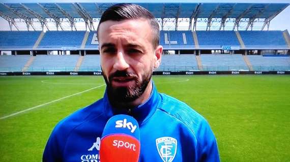 Empoli, Caputo: "Con l'Inter ci giochiamo tutto, ora la paura non esiste"