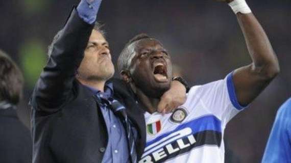 Muntari: "Con Mourinho all'Inter periodo fantastico, lui è un tecnico straordinario"