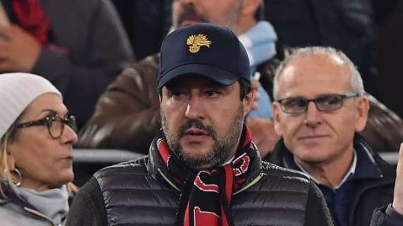 Salvini: "Per un milanista la rivalità è l'Inter. Preferirei vincesse il Milan, poi vengono Napoli, Lazio e Roma"