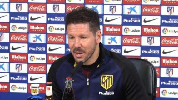 Simeone tranquillizza l'Atletico Madrid: "Non penso che andrò via"