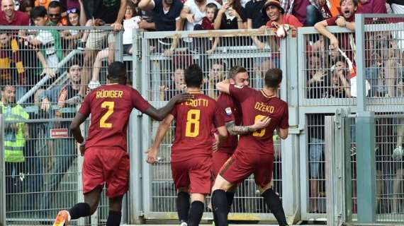 Secondo posto, la Roma vince lo sprint sul Napoli