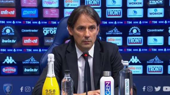 Inzaghi in conferenza: "Lukaku preso per giornate così. Con la dirigenza cerchiamo soluzioni, mai colpevoli"