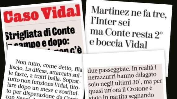 Dal caso Hakimi al caso Vidal: "L'Inter vince ma..."