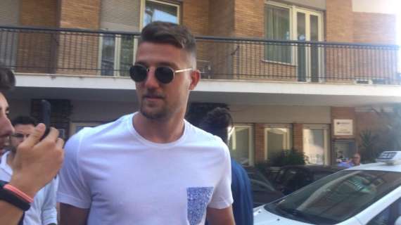 Milinkovic-Savic: "Futuro? Ho un contratto con la Lazio, ma non si sa mai cosa succede nel calcio"